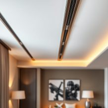 Szyna sufitowa do zasłon czy warto wybrać – praktyczne różnice wpływające na komfort i estetykę wnętrza